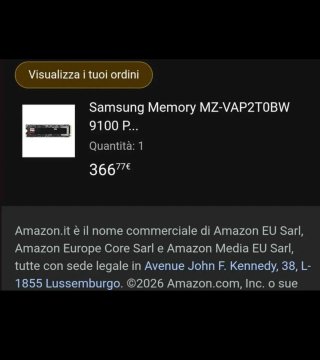 SSD Samsung MZ-VAP2T0CW 9100 PRO 2TB