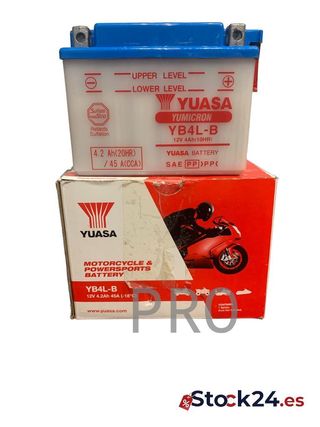 Batería moto YUASA - YB4L-B