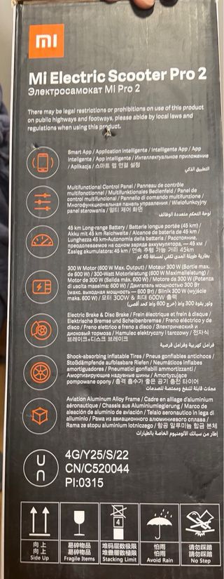 Patinete Eléctrico Xiaomi Mi Pro 2