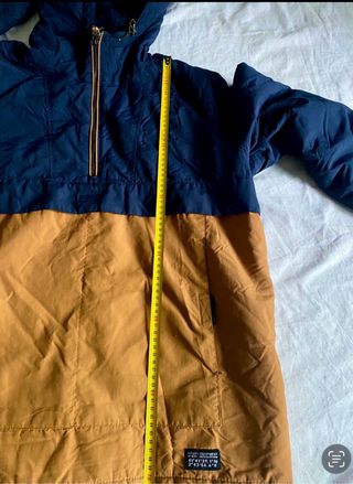 Sudadera Hombre Azul/Marrón Talla XXL