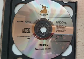 CD Norma Vincenzo Bellini - Opera Completa