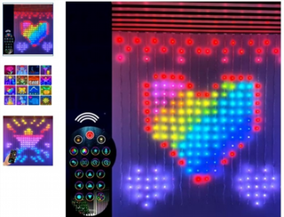 Cortina de Luz LED inteligente para venta