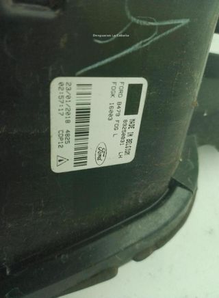 2112660, 89250831 faro ford fiesta vii 23377264