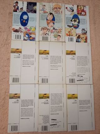 LOTE (I) 9 LIBROS EL BARCO DE VAPOR (blancos)