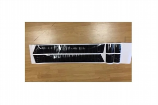 Bandas Capot negras universal