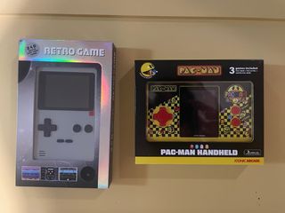 Consola Pac-Man Handheld y Retro Game