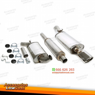 Sistema TA Technix de acero inoxidable 1x90x120mm