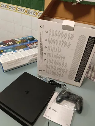 Consola Sony PS4 Slim 1TB HDR Negra