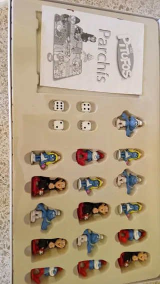 Juego del parchís de  Los Pitufos