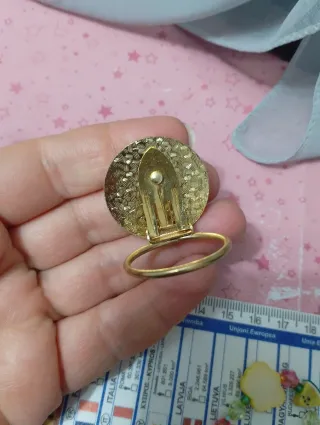 Fermafoulard vintage con rose