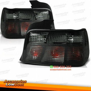 PILOTOS TRAS.  E36, 90-97- 4 PUERTAS- CRISTAL AHU