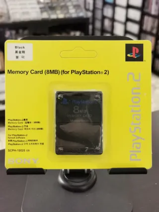 Memory Card 8MB PS2 Sony Nero