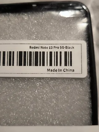 Funda Redmi Note 13 Pro 5G Negra