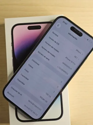 iPhone 14 Pro Rosa/Morado