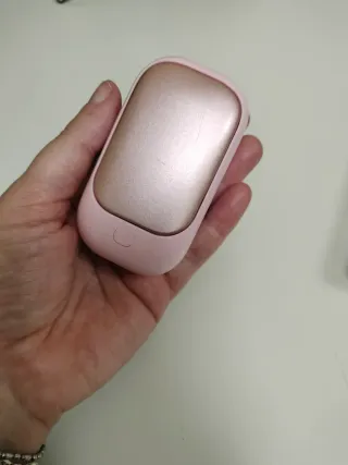 Calentadores de manos rosa