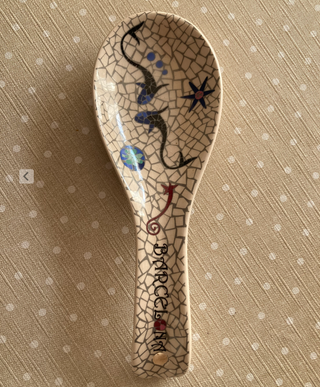 Cuchara Souvenir Barcelona Mosaico