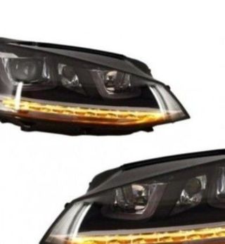 Faros delanteros Led Volkswagen Golf VII 7 Black e