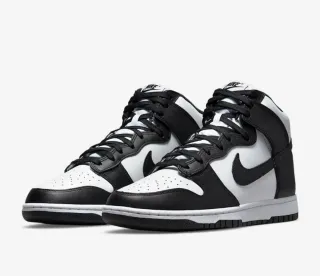 Nike Dunk High Retro Blanco y Negro