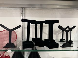 Expositor Joyas Sobremesa Beige y Negro