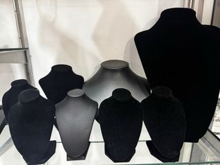 Expositor Joyas Sobremesa Beige y Negro