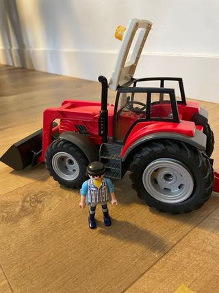Tractor y Remolque Playmobil
