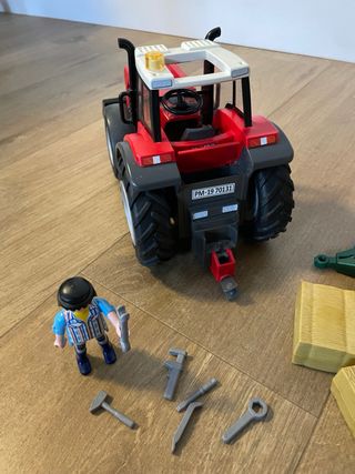 Tractor y Remolque Playmobil