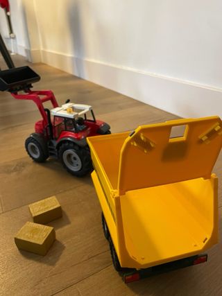 Tractor y Remolque Playmobil