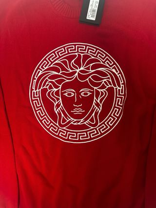 Versace Red Medusa Sweatshirt