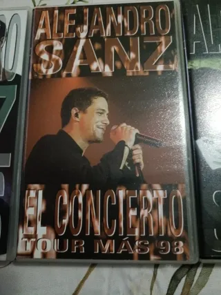 Alejandro Sanz Los Vídeos VHS