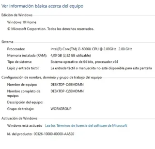 Ordenador Portátil Acer Negro