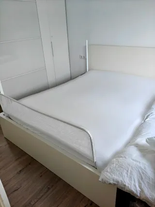 Cama MALM 160 + Somier + 4 Cajones