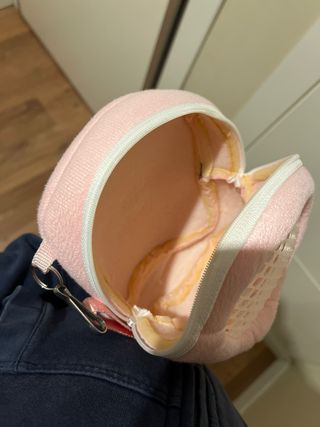 Bolsa Transporte Hámster Rosa