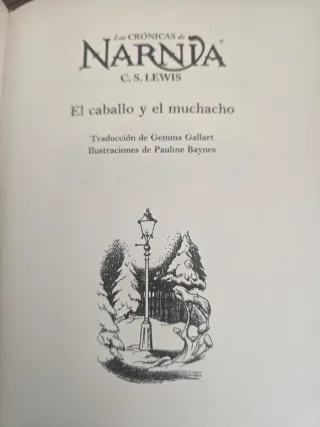 Las Crónicas de Narnia El caballo y el muchacho