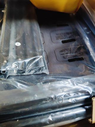 Cesto de Ropa con Ruedas, 2 compartimentos