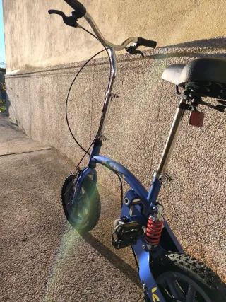 Bicicleta Plegable Picnic Bike Azul