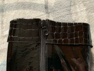 Stivali Nero Giardini vernice neri