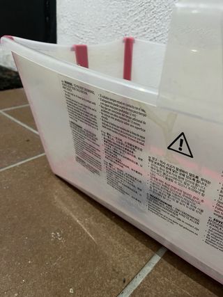 Bañera bebé flexible y de viaje