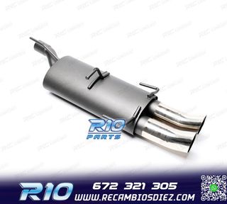 SILENCIOSO ESCAPE PARA OPEL ASTRA 1991-1998 x2 DTM
