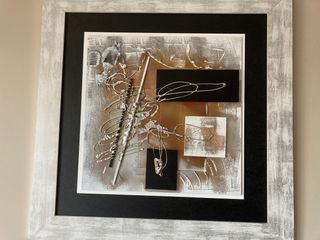 Juego 2 Cuadros decorativos 65x65 cm