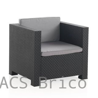 Muebles Jardín Diva Confort Storage Grafito