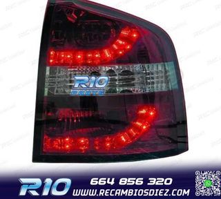 PILOTOS SKODA OCTAVIA KOMBI 05-13 LED ROJO AHUMADO