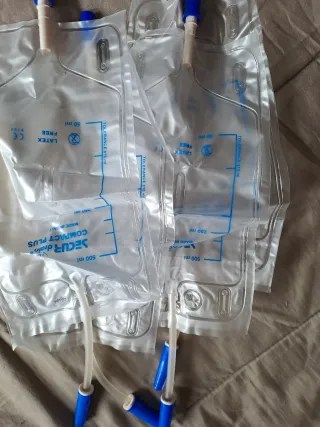 Set irrigatore entero FUTURINE pieghevole