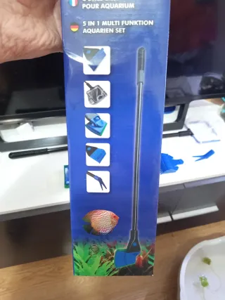 Kit Limpieza Acuario Plantado Peces