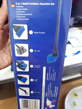 Kit Limpieza Acuario Plantado Peces