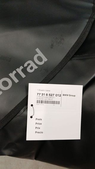 MANTA TERMICA Y BOLSA BMW C 650 GT