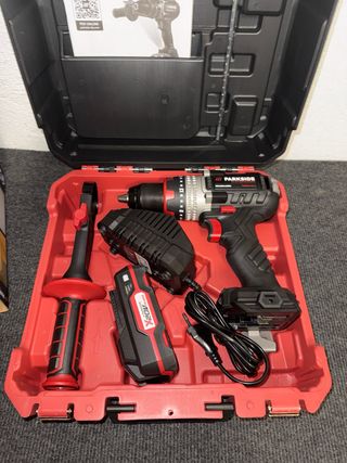 Taladro Percutor Parkside 20V + Batería y Cargador