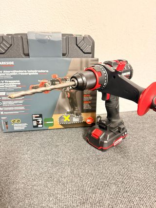 Taladro Percutor Parkside 20V + Batería y Cargador