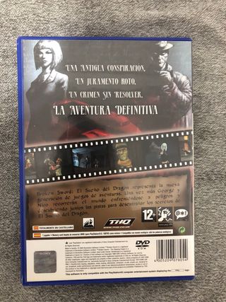 Broken Sword: El Sueño del Dragón PS2 PAL ESP COMP