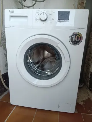 Lavadora Beko ProSmart Inverter 7k Bombo bloqueado