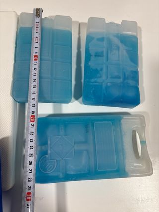 Placas de hielo reutilizables para nevera